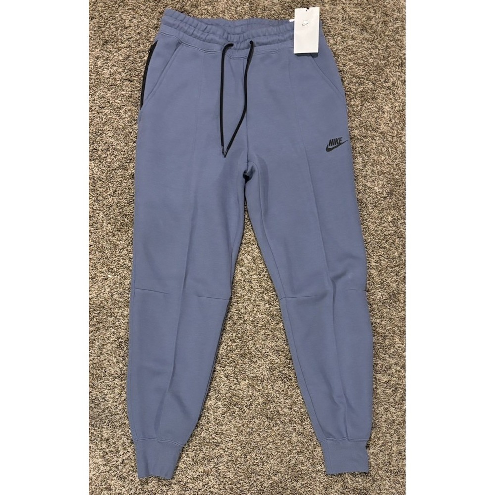 Nike Standard Fit Mid Rise Jogger Sweatpants Blue FB8330-499 Womens S